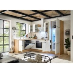 Respekta Küchenzeile Marleen 310 Cm Artisan-Eiche Weiß Hochglanz Winkel 20 Respekta Küchenzeile Marleen 310 Cm Artisan-Eiche Weiß Hochglanz Winkel -Kuchenwelt 980060 4384 3