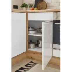 Respekta Küchenzeile Marleen 310 Cm Artisan-Eiche Weiß Hochglanz Winkel 24 Respekta Küchenzeile Marleen 310 Cm Artisan-Eiche Weiß Hochglanz Winkel -Kuchenwelt 980060 4384 7