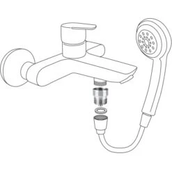 Puregreen Wassersparer Für Dusche Chrom -Kuchenwelt 994307 4257 07