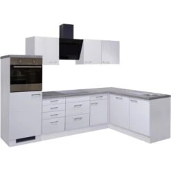 Flex-Well Winkelküche Joelina 280 Cm Weiß Seidenmatt 13 Flex-Well Winkelküche Joelina 280 Cm Weiß Seidenmatt -Kuchenwelt g 999 2813 017 frei neo 2