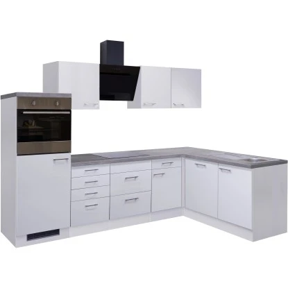 Flex-Well Winkelküche Joelina 280 Cm Weiß Seidenmatt 5 Flex-Well Winkelküche Joelina 280 Cm Weiß Seidenmatt – Bild 3