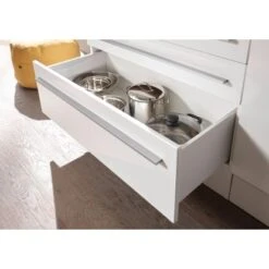 Respekta Premium Küchenzeile BERP320HWWC 320 Cm Weiß Hochglanz -Kuchenwelt p290320 detail schubkasten